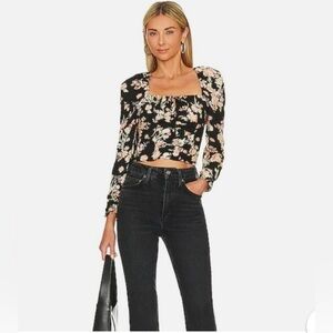 Free People Hillary Blouse • Size L • New with Tags🎉